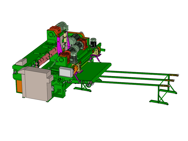 How The Veneer Peeling Machine Works