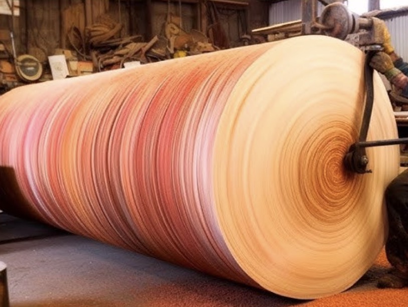 veneer Peeling Machine for LVL Production