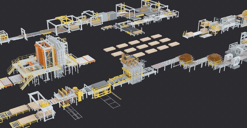 Plywood Making Machine