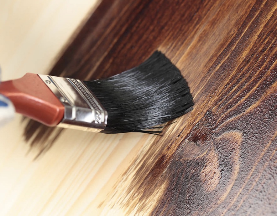 Painting the Plywood